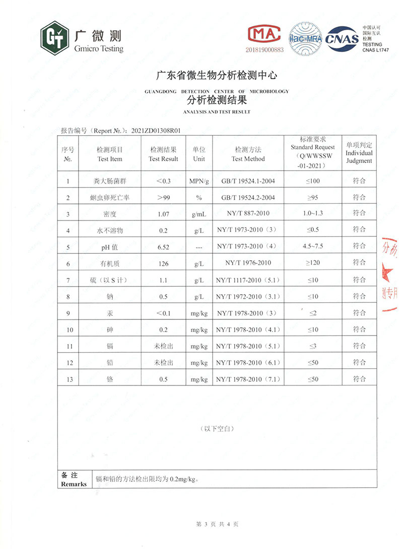 有机水溶肥料